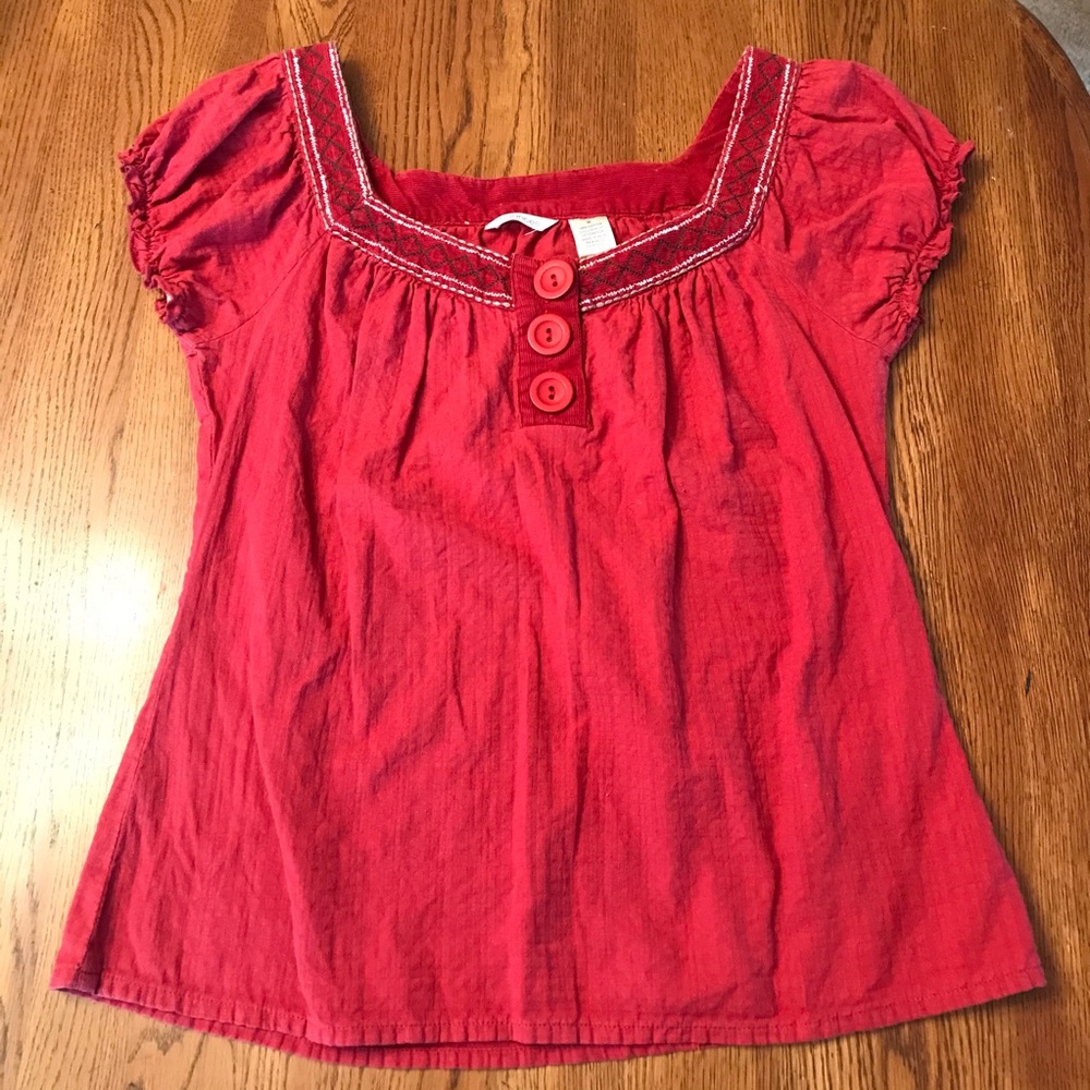 Maurices Cord Trim Top Sz Med
Sku# 46